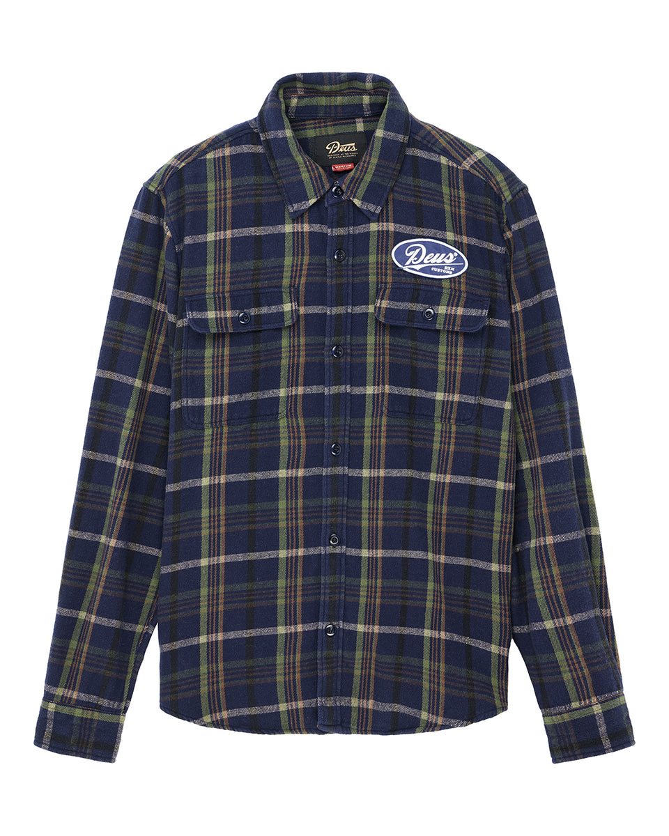 VACAY CHECK SHIRT – Deus Ex Machina/デウスエクスマキナOfficial