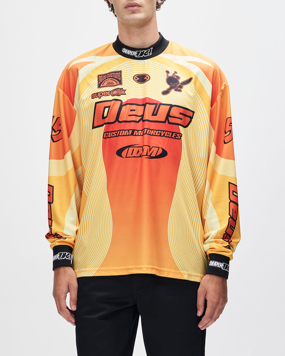 PLEDGE MOTO JERSEY – Deus Ex Machina/デウスエクスマキナOfficial