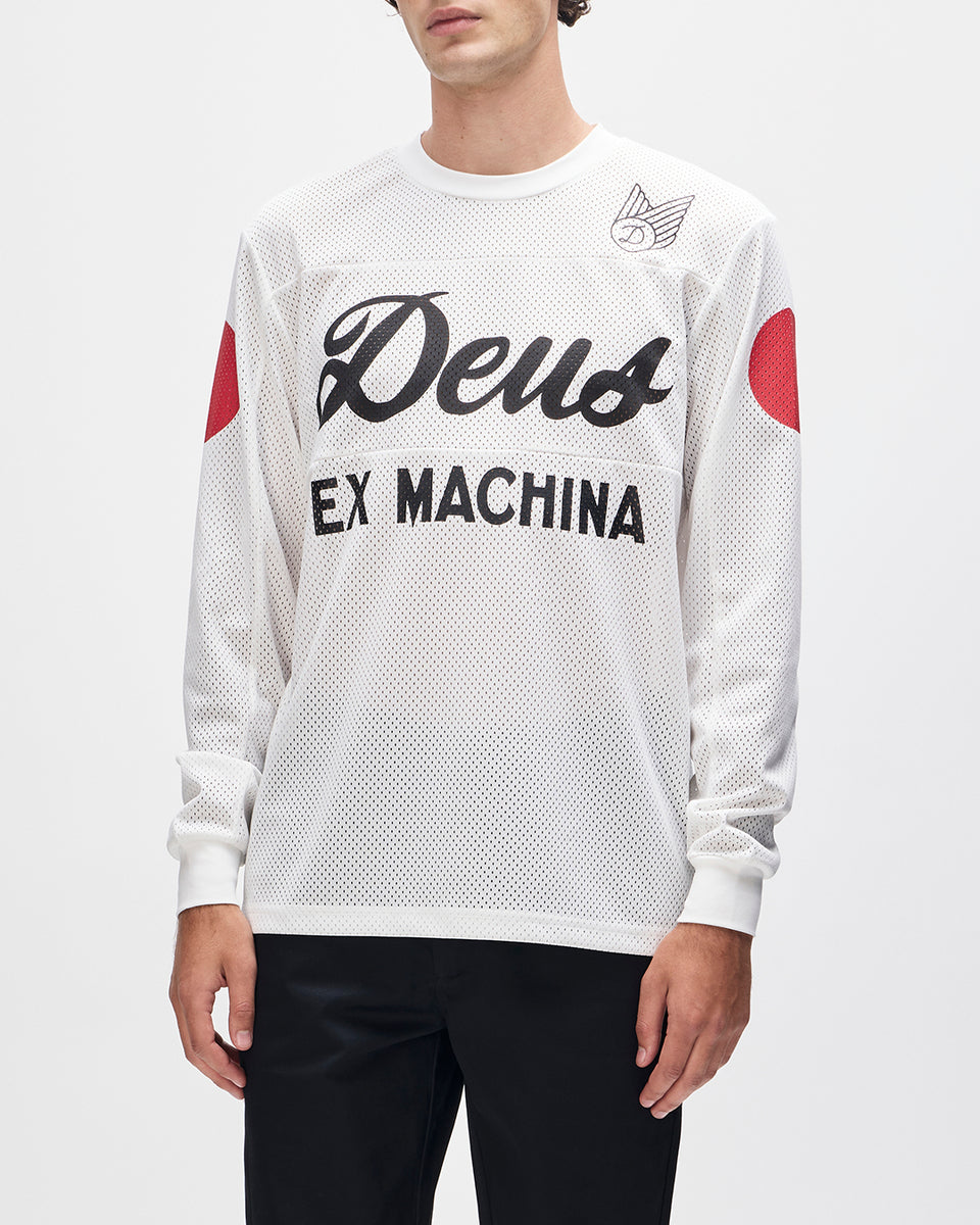 DEUS デウス SABER MOTO JERSEY Mサイズ SABER MOTO JERSEY – Deus Ex Machina/デウスエクスマキナOfficial