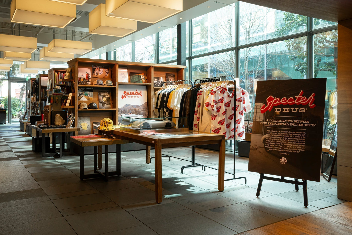Specter Design Specter Design Studio x Deus Ex Machina Pop-up at Daikanyama Tsutaya B ...