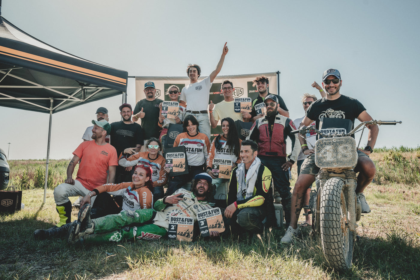 DUST & FUN - FIRST WEEKEND ON THE TRACK  -  DEUS  ITALY