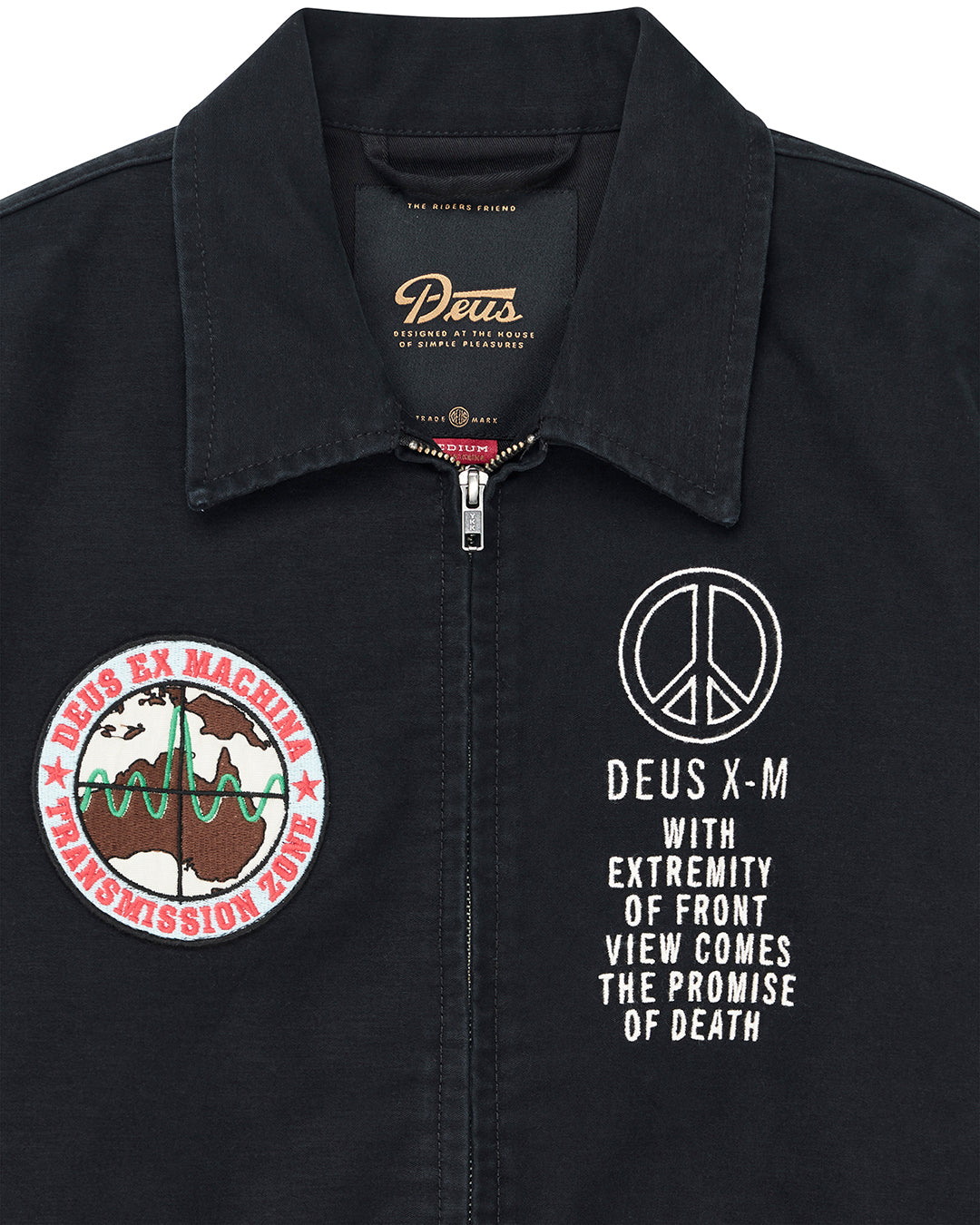 FUGAZI SOUVENIR JACKET – Deus Ex Machina/デウスエクスマキナOfficial FUGAZI SOUVENIR JACKET – Deus Ex Machina/デウスエクスマキナOfficial