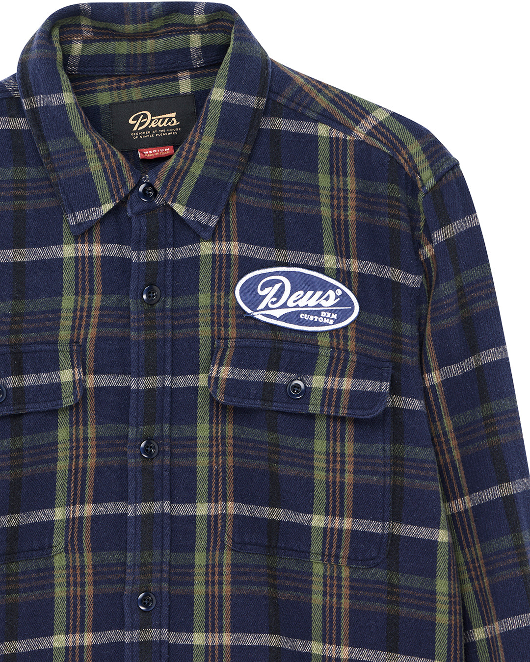 VACAY CHECK SHIRT – Deus Ex Machina/デウスエクスマキナOfficial