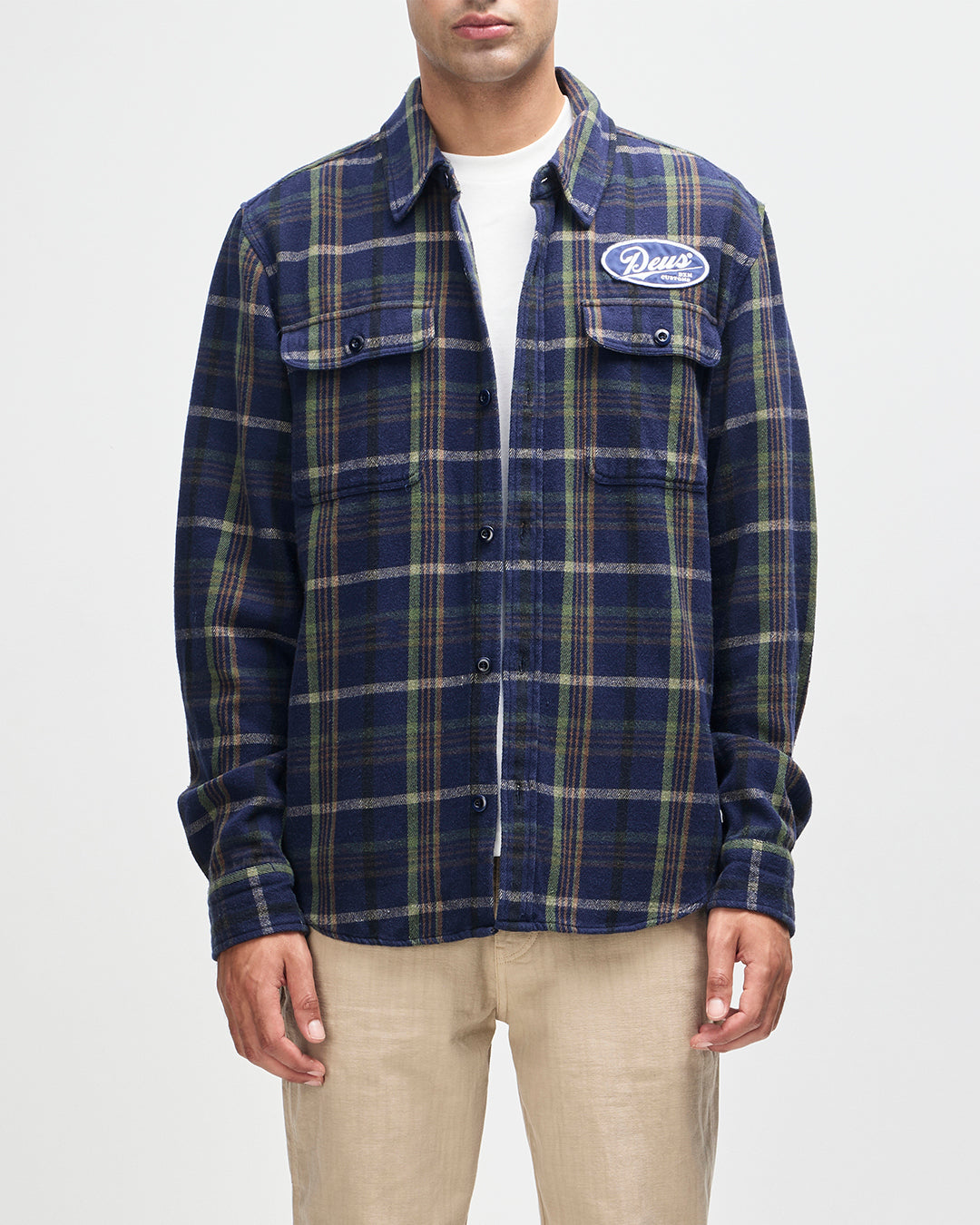VACAY CHECK SHIRT – Deus Ex Machina/デウスエクスマキナOfficial