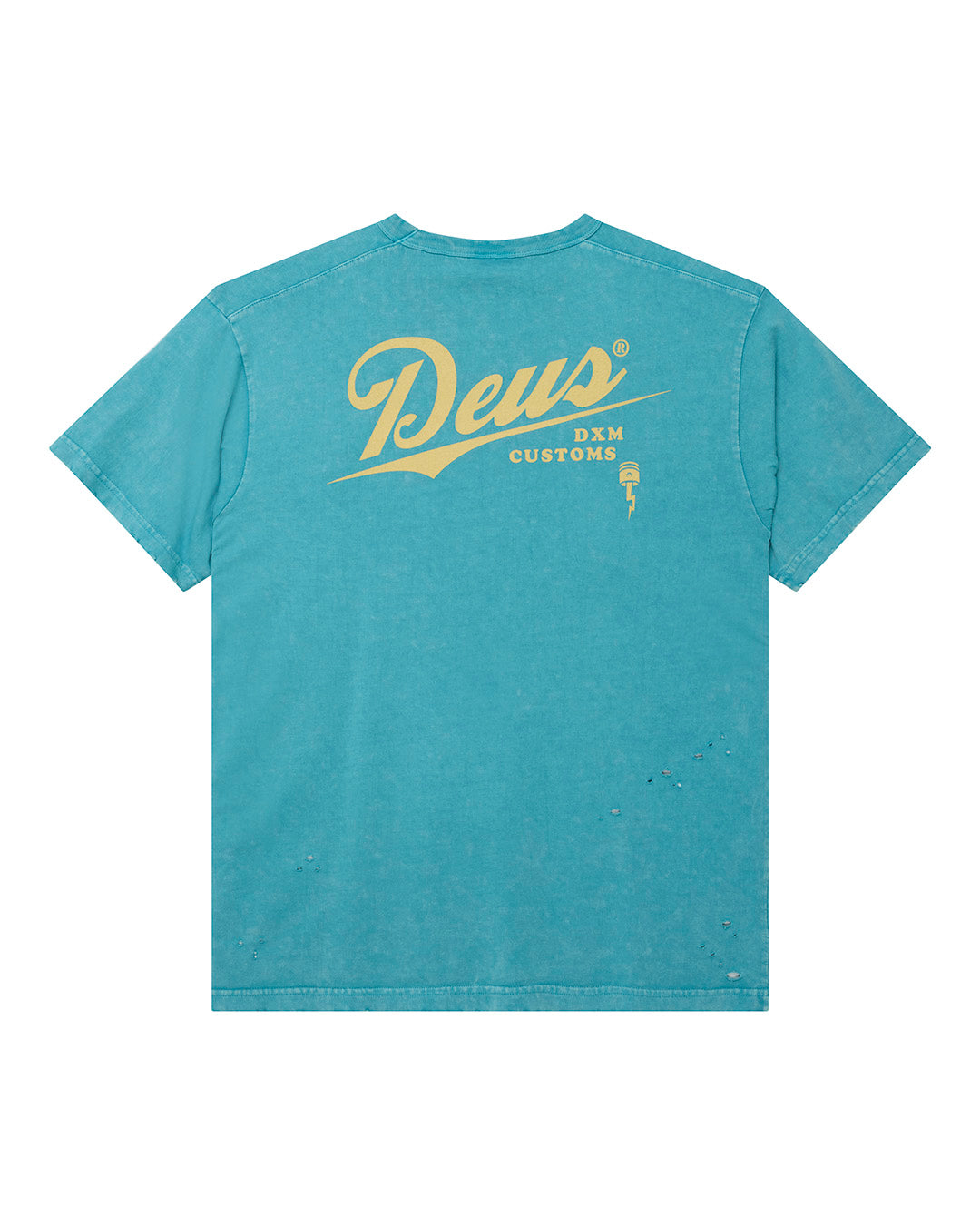 DAMAGED DYED TEE – Deus Ex Machina/デウスエクスマキナOfficial