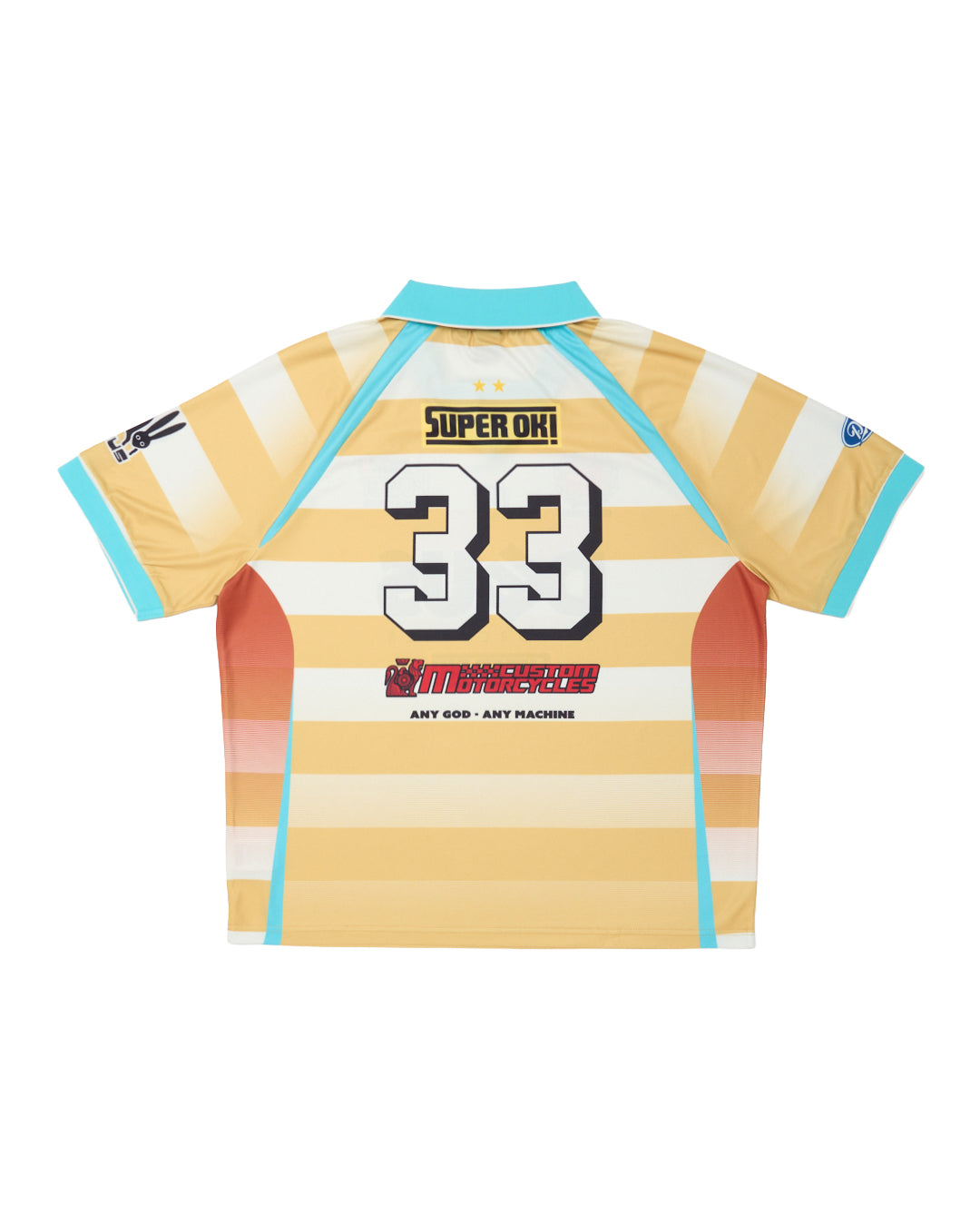STRIPE SS MOTO JERSEY – Deus Ex Machina/デウスエクスマキナOfficial