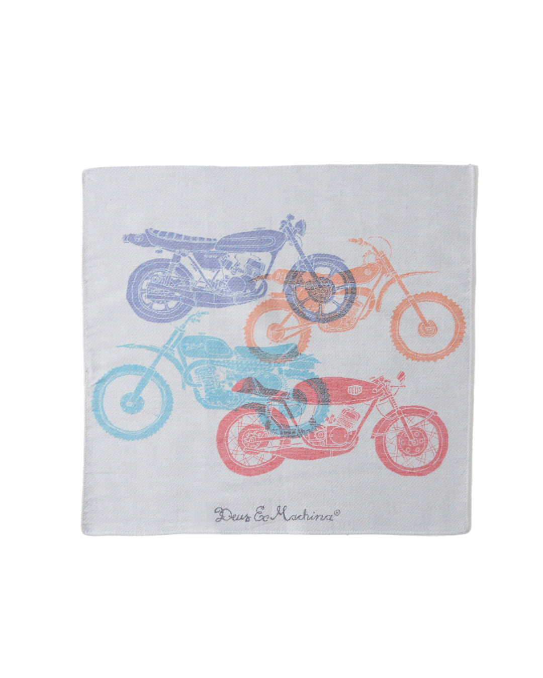 DEUS RECORDS JACQUARD HANDKERCHIEF (MOTOR MELANGE) – Deus Ex