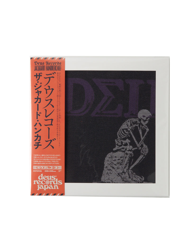 DEUS RECORDS JACQUARD HANDKERCHIEF (REFLECTION) – Deus Ex Machina