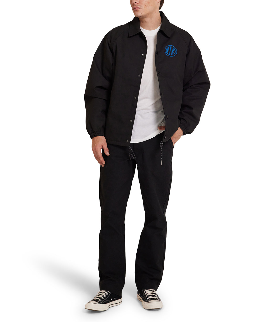 ジャケット・アウター vaultroom VGC COACH JACKET / BLACK XL VGC COACH JACKET / LIGHT BLUE – VAULTROOM