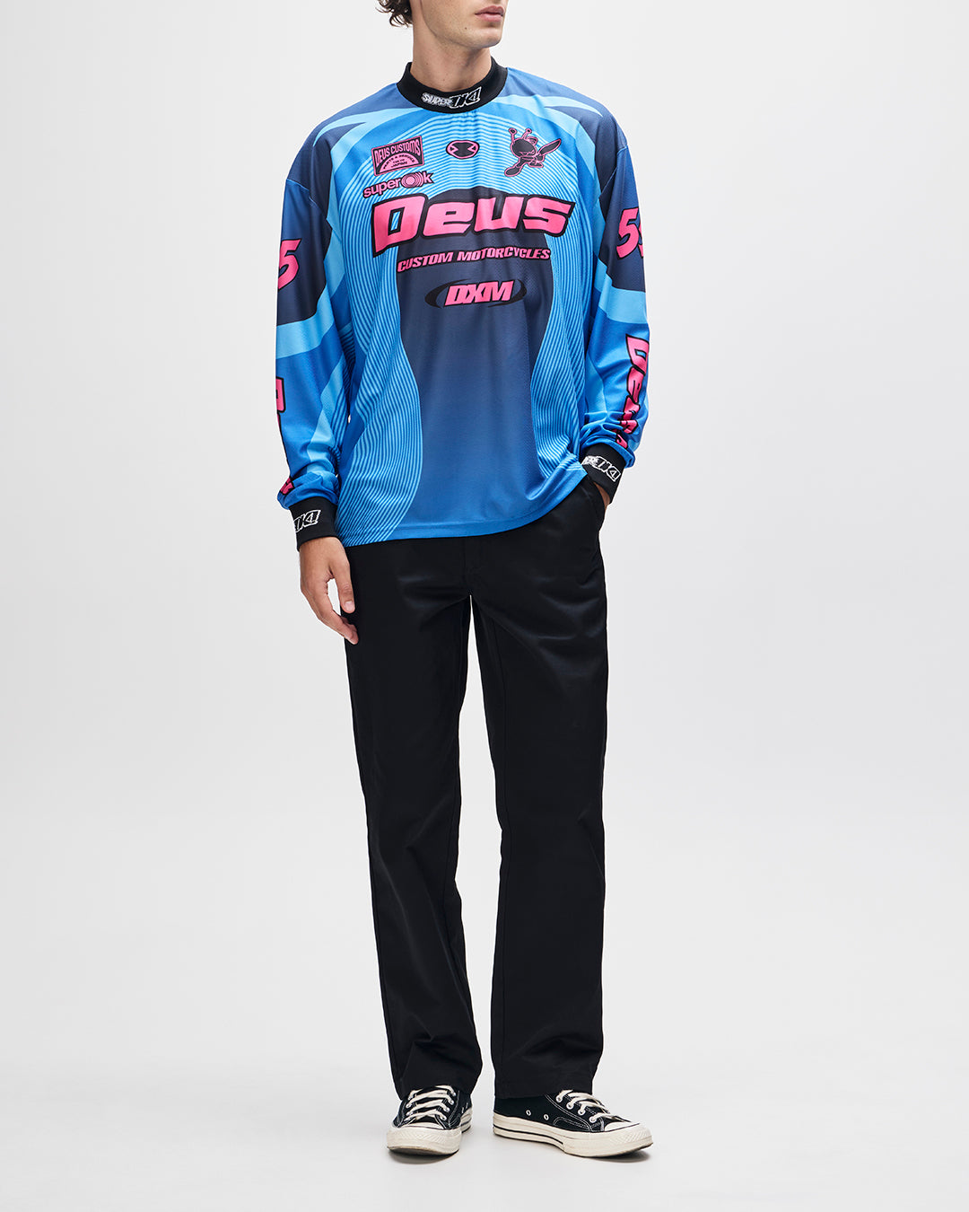 PLEDGE MOTO JERSEY – Deus Ex Machina/デウスエクスマキナOfficial