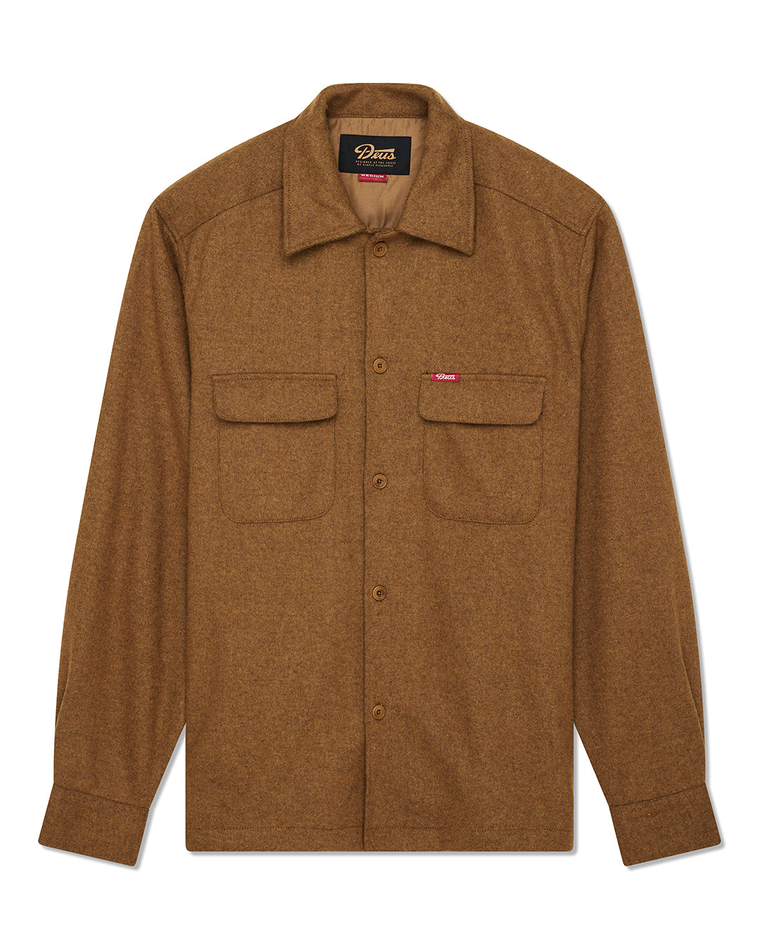 CLAYTON WOOL SHIRT – Deus Ex Machina/デウスエクスマキナOfficial