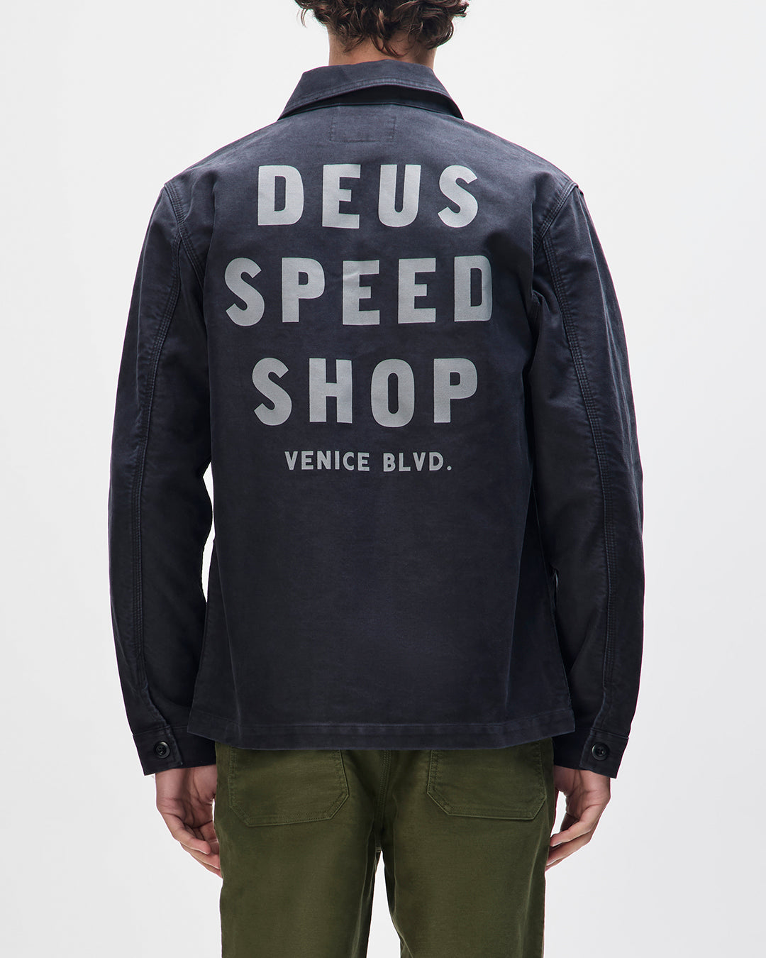 SPEEDSHOP CHORE JACKET – Deus Ex Machina/デウスエクスマキナOfficial