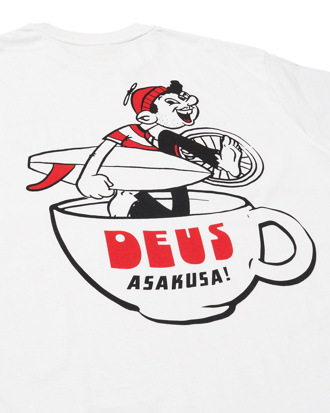 CUP & SURF TEE (JAPAN FIT) – Deus Ex Machina/デウスエクスマキナ